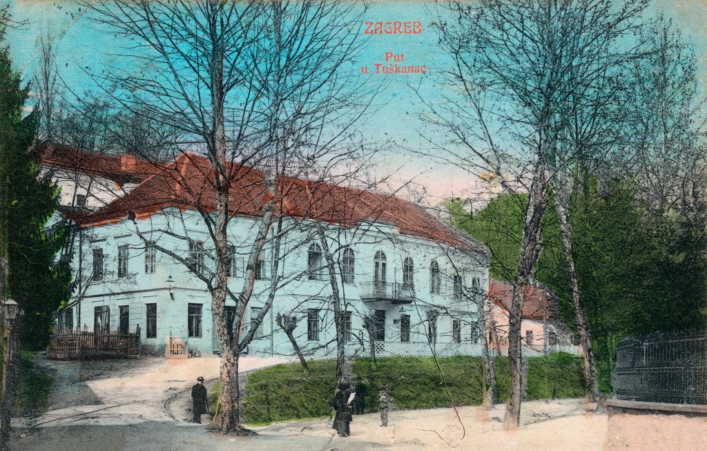 Gradska streljana, Tuškanac, oko 1910. godine